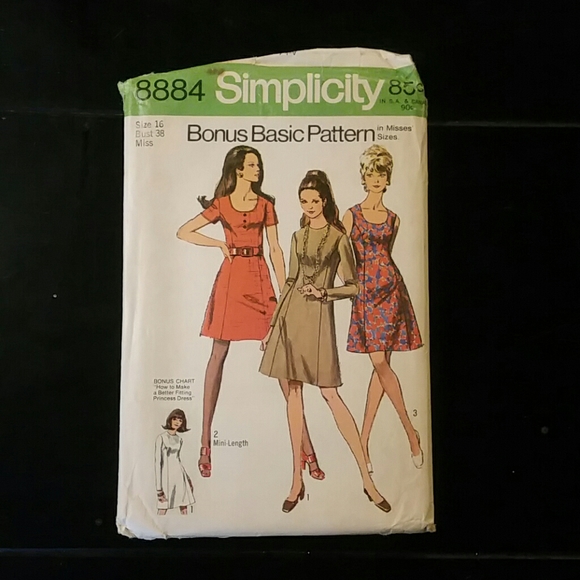 Simplicity Other - Vintage Simplicity Dress Pattern